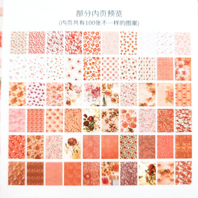 Flower Diary - Scrapbook Paper