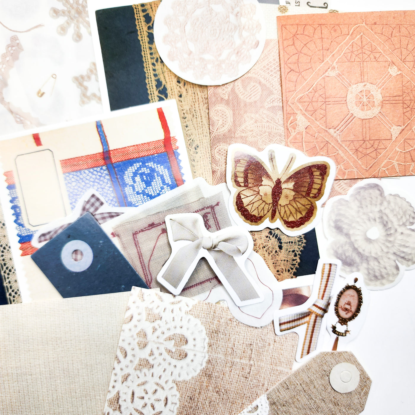 Sewing Memories  - Stickers and Paper Kit