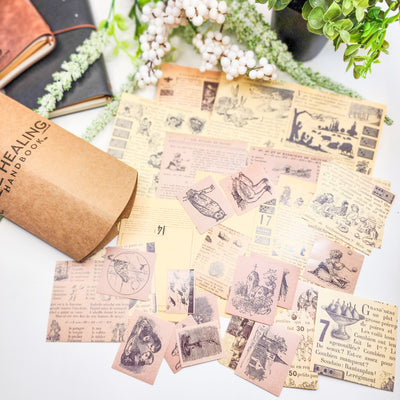 Nature In Sepia Tone  -  Scrapbook Kit