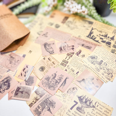 Nature In Sepia Tone  -  Scrapbook Kit