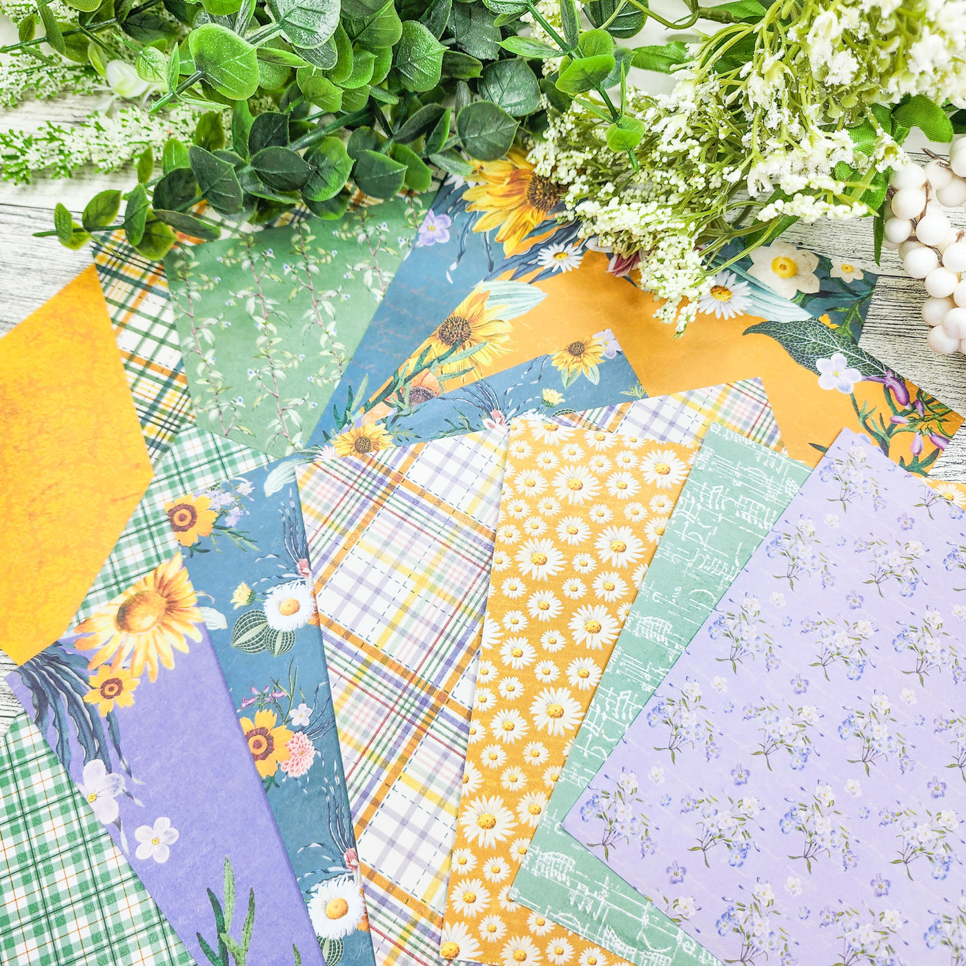 The Beauty Of Spring  :  Decorative Cardstock Scrapbooking Paper