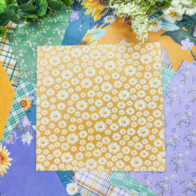 The Beauty Of Spring  :  Decorative Cardstock Scrapbooking Paper