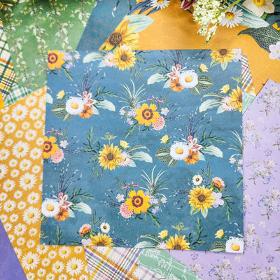 The Beauty Of Spring  :  Decorative Cardstock Scrapbooking Paper