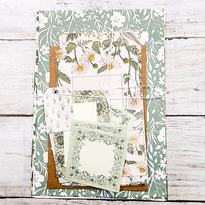 Vintage Forest Letter: Scrapbook Kits