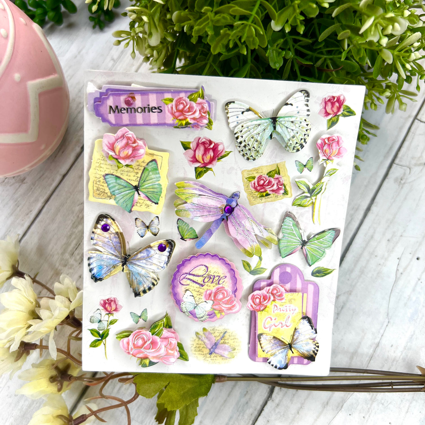 purple Memories : 3D Stickers