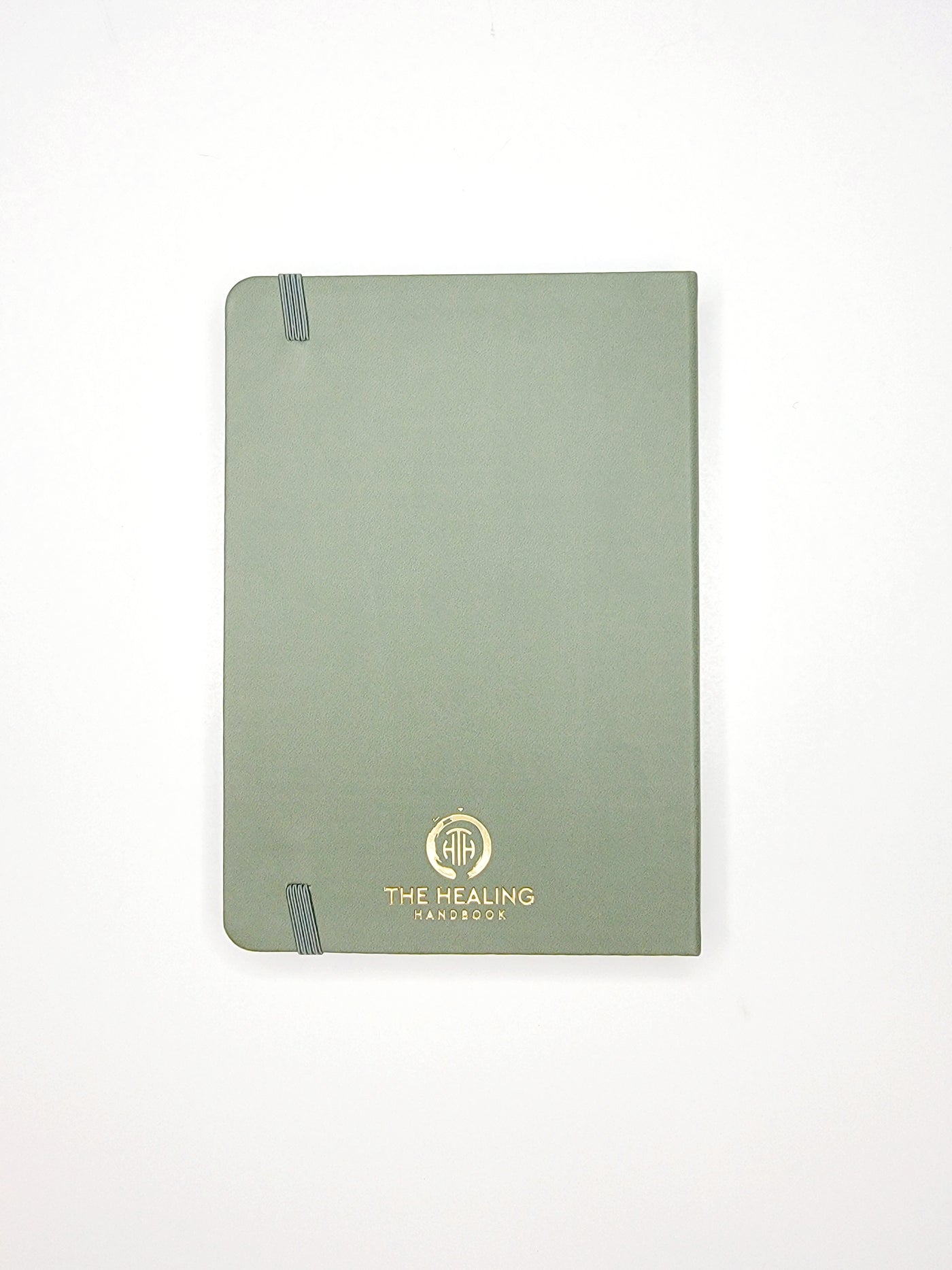 Green Flower Notebook