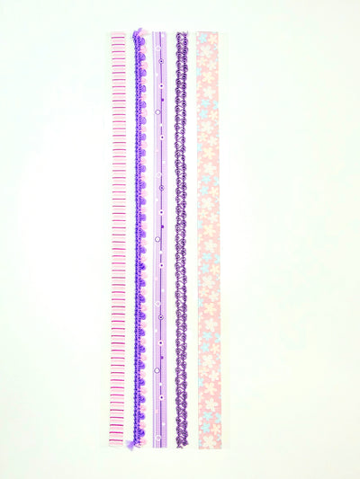 Purple Adhesive Ribbon