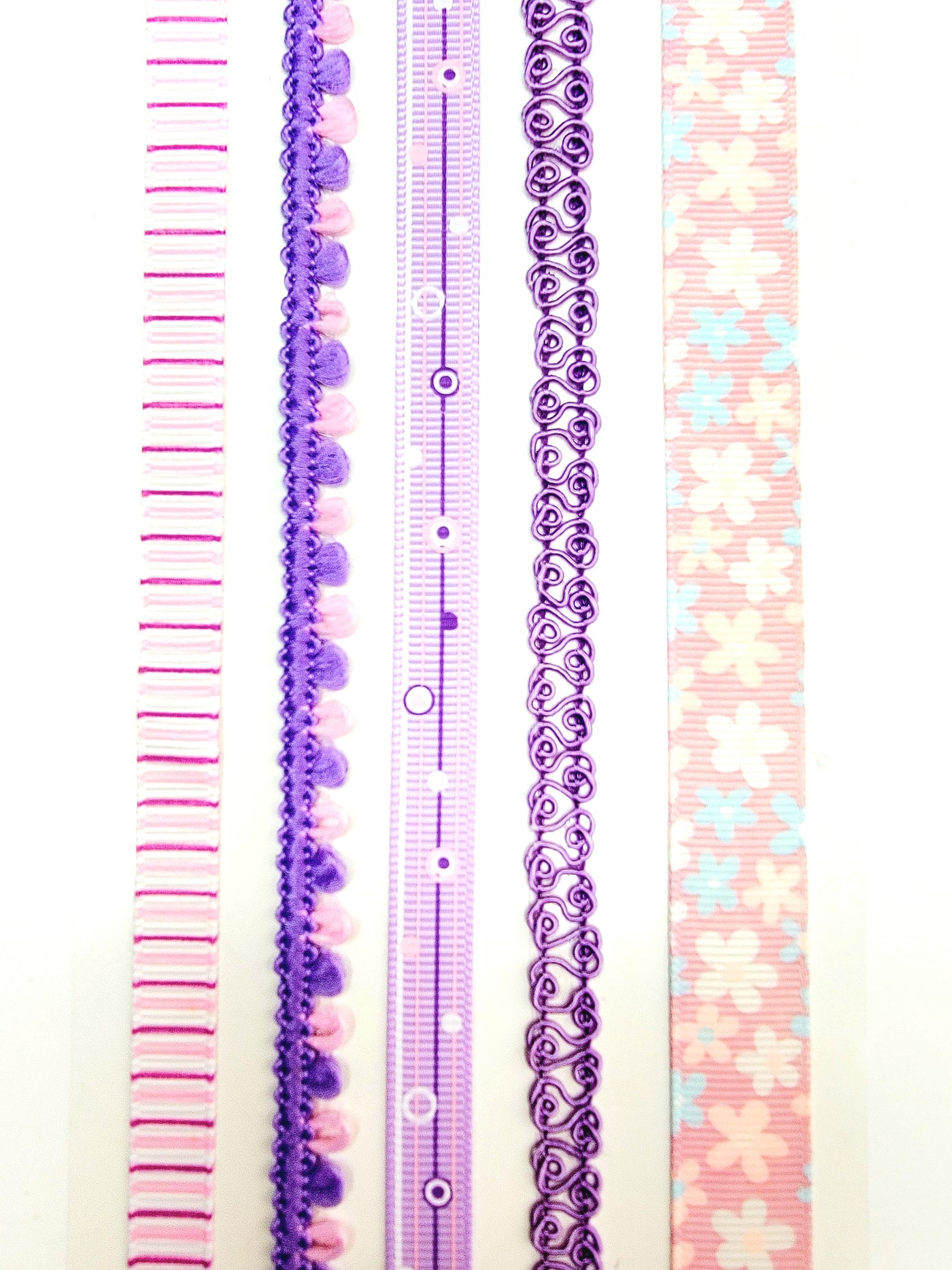 Purple Adhesive Ribbon