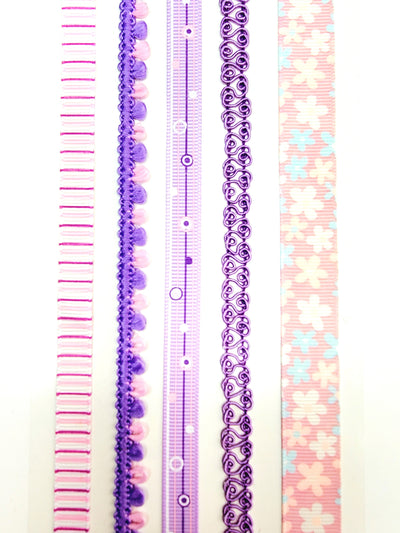 Purple Adhesive Ribbon