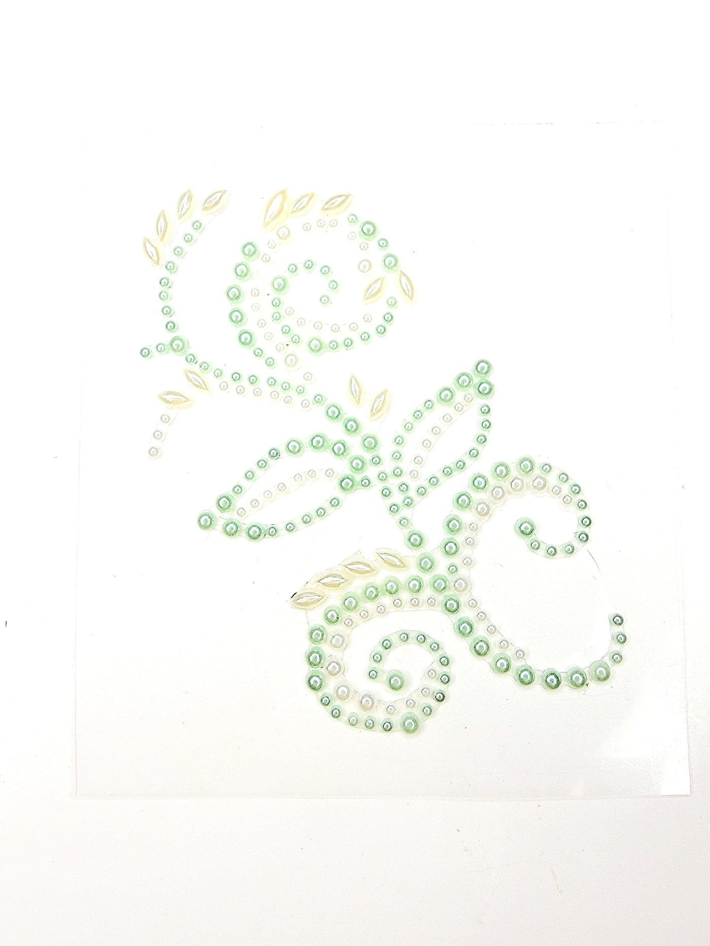 Green Pearl - Adhesive Pearls - Thehealinghandbook