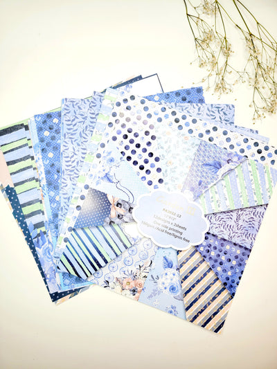 Garden III : Patterned Cardmaking 12"x 12" Scrapbooking Paper - Thehealinghandbook