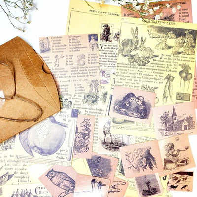 Nature In Sepia Tone  -  Scrapbook Kit