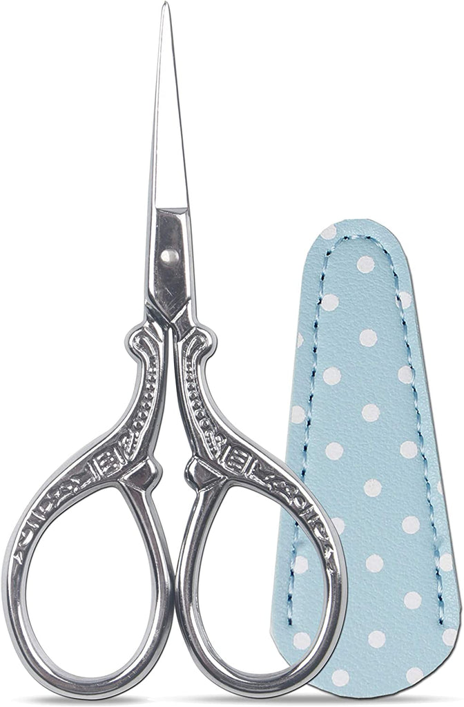  Crochet Scissors, Vintage Chain Silver Bauhinia Quick Cutting  Sewing Scissors With Protective Cover for Daily Life for Home : Arts,  Crafts & Sewing
