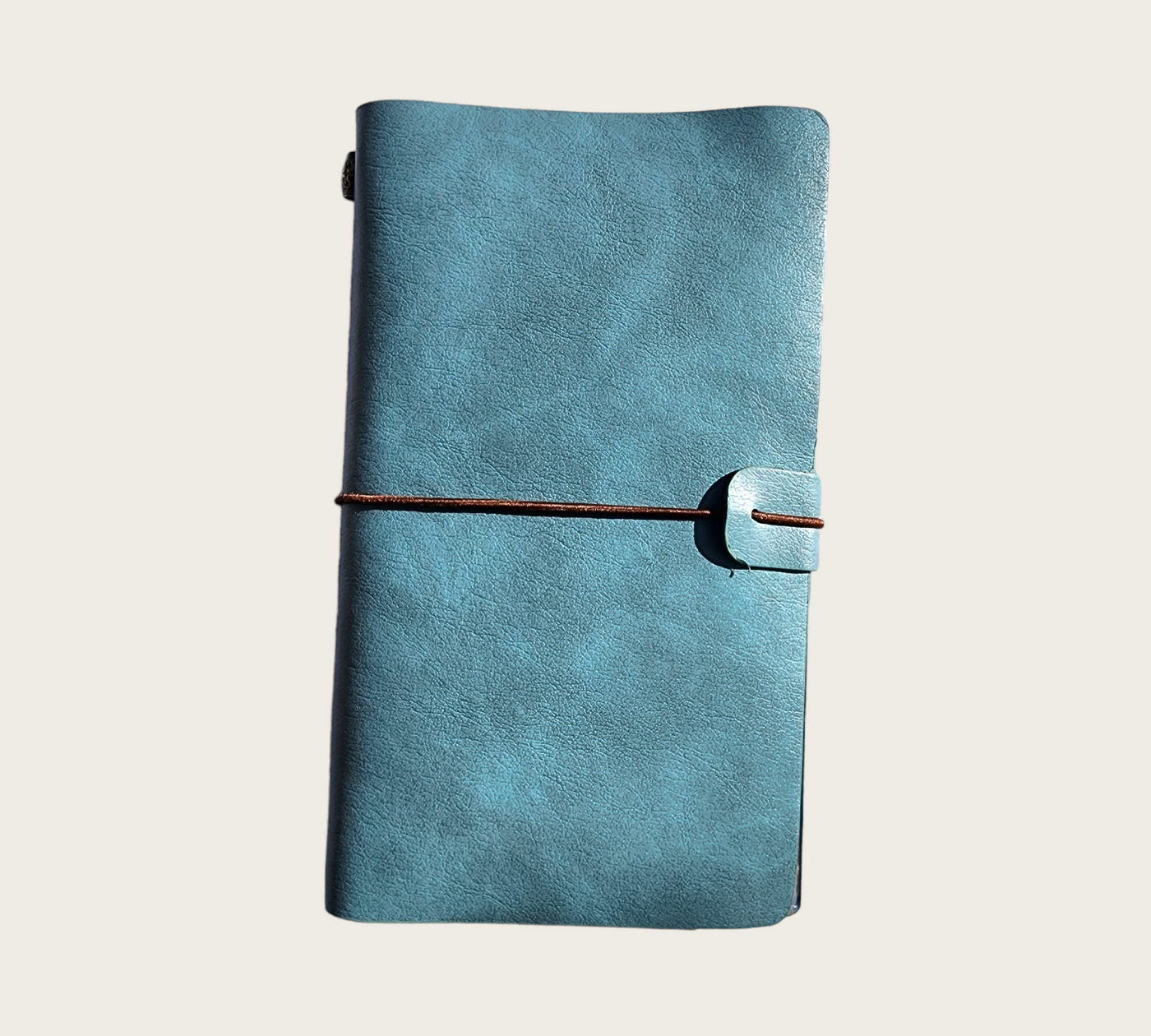 Seafoam Green : Vegan Leather Travel Journal - Thehealinghandbook