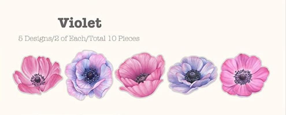 Violet : P.E.T Stickers - Thehealinghandbook