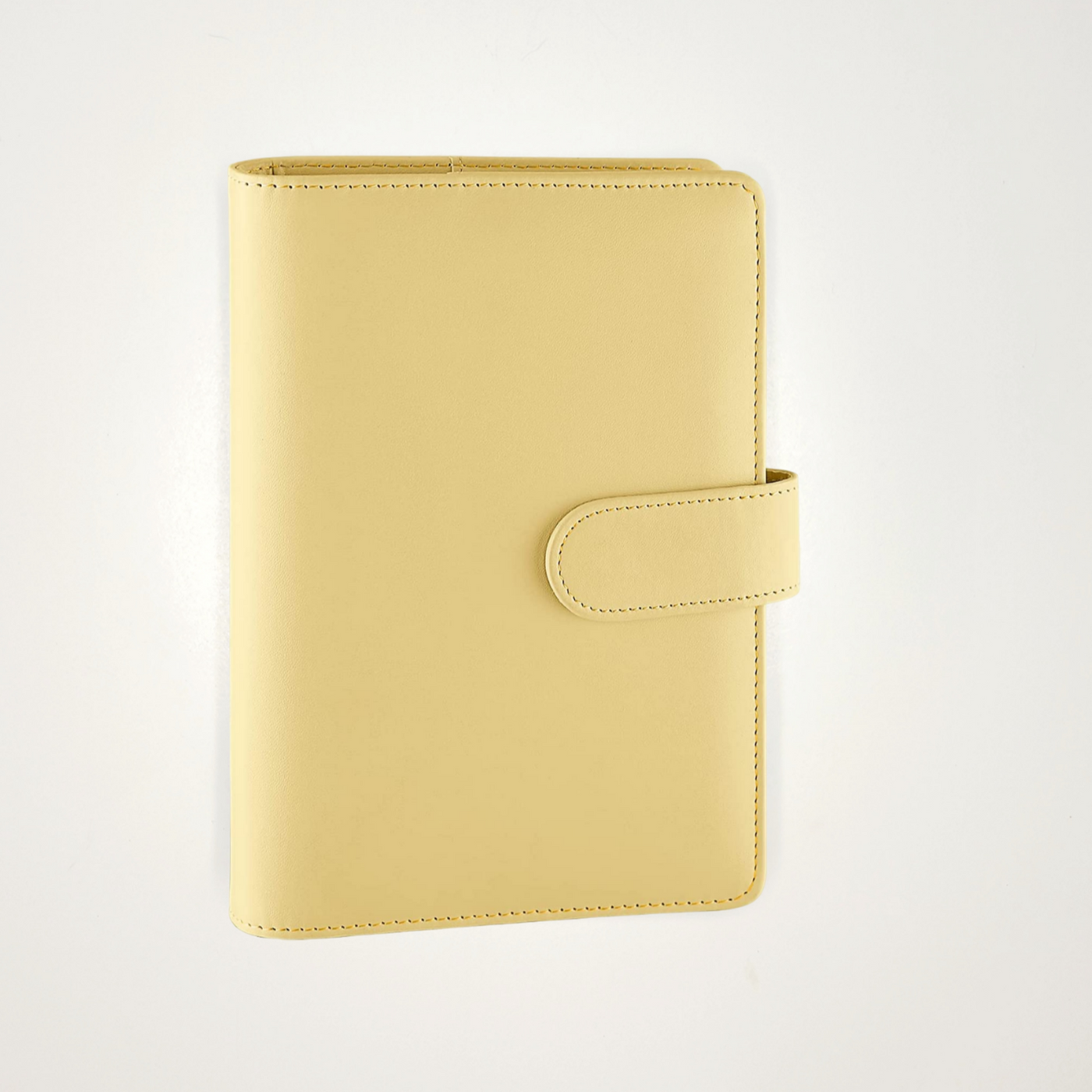 Yellow - A6 PU Leather Notebook: Healing Handbook - Thehealinghandbook