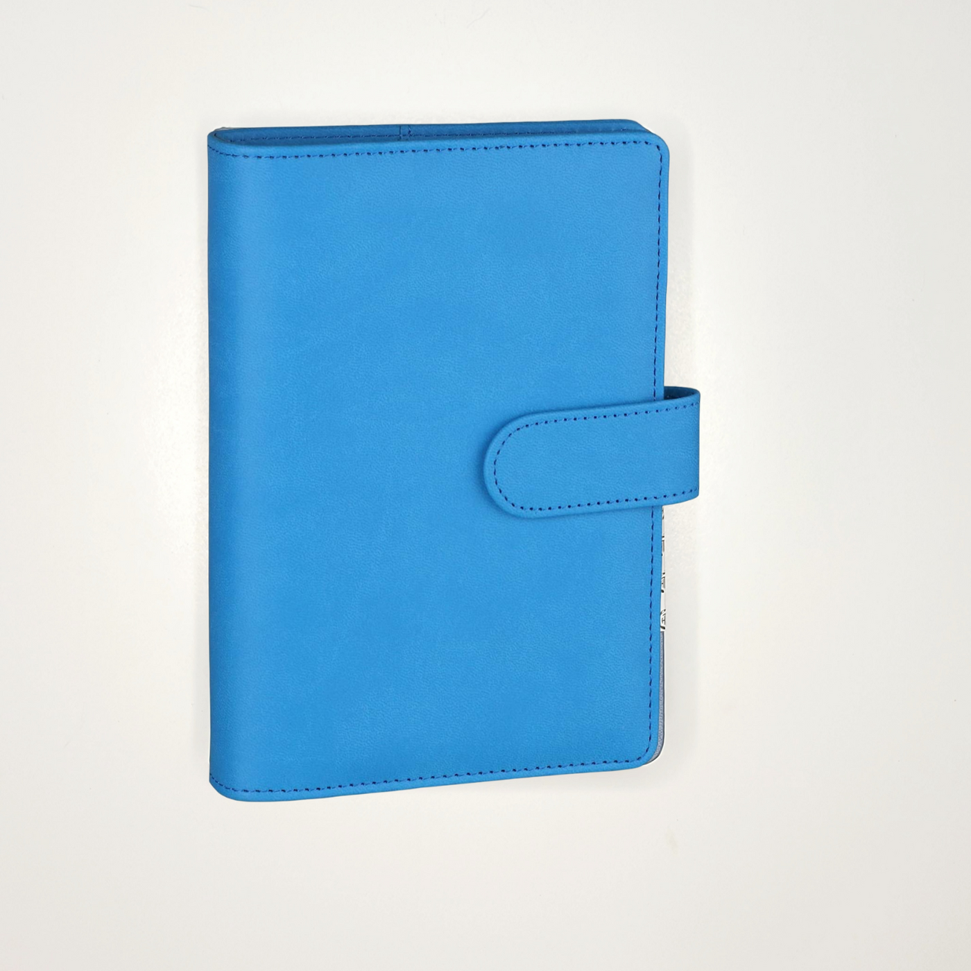 Sky Blue - A6 PU Leather Notebook: Healing Handbook - Thehealinghandbook